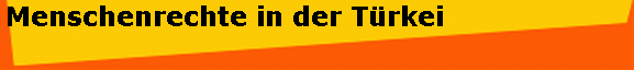 Menschenrechte in der T�rkei