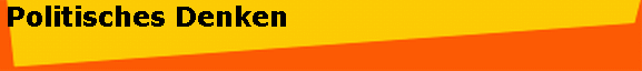 Politisches Denken