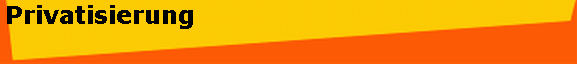 Privatisierung
