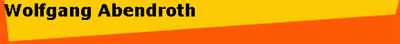Wolfgang Abendroth